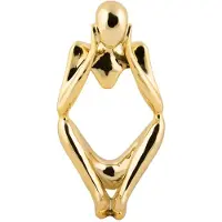 PT Living Decoratie Statue Dreaming Polyresin Gold Plated