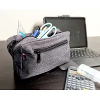 Sports Active Etui Jongens - Etui Meisjes - Etui Voor School - Unisex - Donkergrijs/zwart