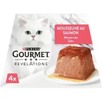 Gourmet 5x Revelations - Mousse Zalm - Kattenvoer - 4x57g