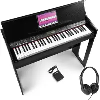Max RhapsodyDP61 digitale piano set - inclusief sustainpedaal en koptelefoon