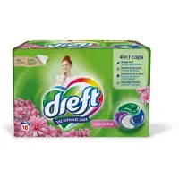 Dreft 8x Wasmiddel Capsules Touch Of Pink 16 Stuks