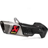 Akrapovic Line Titanium Multistrada 1200/1260-s Ref:s-d12so9-hapt Niet Gehomologeerde Slip-on Uitlaatdemper