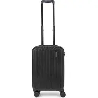 Carryon Take-Off Handbagagekoffer 55cm - Lichtgewicht handbagage koffer 35 Ltr - Zwart