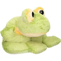 Merkloos Knuffelparadijs groene mega kikker pluche knuffel - 97 cm - Knuffeldier