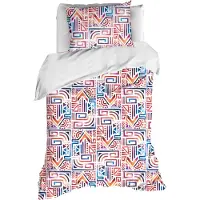 De Witte Lietaer Dekbedovertrek Maya Lychee Percal-140 x 200 / 220 cm | 1-Persoons