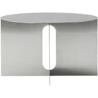 Audo Copenhagen Androgyne bijzettafel Ø63 cm Brushed steel