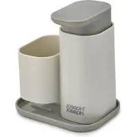 Joseph Joseph Zeepdispenser Duo Soap Pump with Sponge Holder Beige