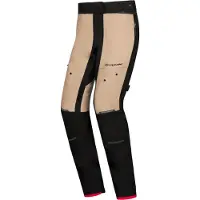 Ixon M-Skd PT Lady Sand Zwart Rood Waterdichte Dames Textiele Motorbroek Maat M
