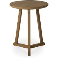 Ethnicraft Tripod Indoor bijzettafel 46x46x56 cm