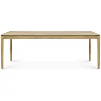 Ethnicraft Bok eettafel voor binnen, massief eiken (220 x 95 cm)
