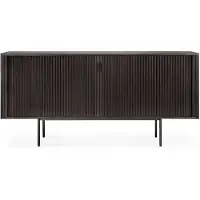 Ethnicraft Roller Max Binnen Dressoir Teak Zwart