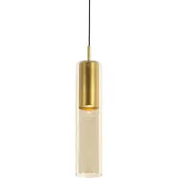 QAZQA Moderne gouden hanglamp voor 1-fase railsysteem - Iconic Lloyd