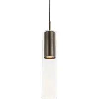 QAZQA Moderne hanglamp donker brons voor railsysteem 1-fase - Iconic Lloyd