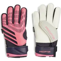 Adidas Predator Match Fingersave Keepershandschoenen Kids Roze Zwart Wit