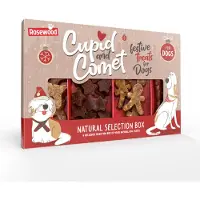 Rosewood Cupid & Comet Traktatiedoos Kerst Hondensnacks 175 Gr