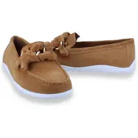 Crinkles Dames Moccasins | Cognac | Maat: 37