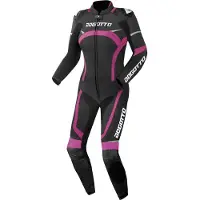 Bogotto BogottoMisanoDamesZwartFuchsia2-DeligMotorpak Maat 36