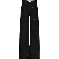 Vingino Girls Cato Star Jeans Washed Black Size: 6 | Jeans Outlet | kids | Zwart