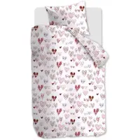 Beddinghouse x Hanneke de Jager Kinderdekbedovertrek Sweethearts Multi 120x150