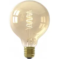Calex E27 LED Globelamp Goud | 5.5W 470Lm 2100K | 220-240V 821 G95 | 3-Staps Dimbaar