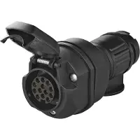 Pricenet Led-verlichtingsadapter 12 Volt 13-13-polig 16 cm zwart