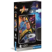 Clementoni - Star Trek, Puzzel 500 Stukjes High Quality Collection 2 van 4, Puzzel Voor Volwassenen en Kinderen, 14-99 jaar, 35141