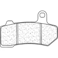 Cl Brakes Remblokken weggesinterd metaal - 1172A3+