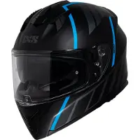 IXS IXSiXS2172.0MatZwartBlauwIntegraalhelm Maat 2XL
