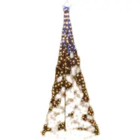 Anna's Collection Led kerstboom voor buiten 3.2 meter | Flash | Extra warm wit | 480 lampjes