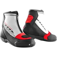 Bogotto Lap Wit Zwart Rood Motorschoenen Maat 39