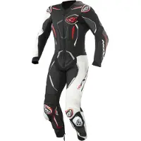 Ixon Demonio Zwart Wit Rood 1-Delig Motorpak Maat M