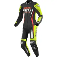 Berik Absolute GP Zwart Rood Geel 1-Delig Motorpak Maat 56