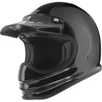 Bogotto V381 Fiberglass Zwart Motorhelm Maat XS