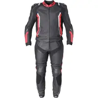 GMS GR-1 Zwart Wit Rood 2-Delig Motorpak Maat 50