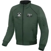 Bogotto Boston Donkergroen Textiele Motorjas Maat S
