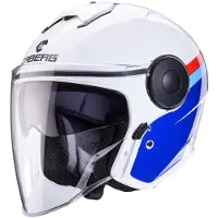 Caberg Soho Zephyr Jethelm Wit/Blauw/Rood S
