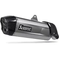 Akrapovic Aprilia Ref:s-a6so1-hgjt Titanium Gehomologeerde Slip On Uitlaatdemper