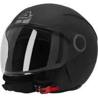 Acerbis Brezza Zwarte Jethelm Maat L