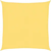 vidaXL Zonnescherm HDPE vierkant 2x2 m beige