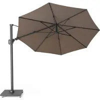 Platinum Zweefparasol Challenger T2 Premium Havanna Ø350 cm
