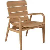 Brafab Lilja tuinstoel teak natuur