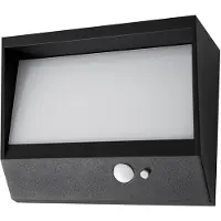 LUCANDE Buitenverlichting , Dava, Zwart, Balkon, Aluminium, Modern