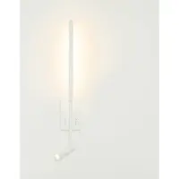 Zambelis LED-wandlamp 23040, wit / opaal, Slaapkamer, metaal, Modern, LED wandlamp