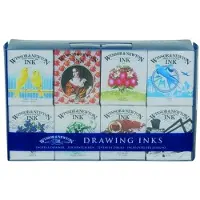 Winsor & Newton Drawing Ink Set 8 x 14ml Henry Collection