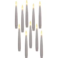 Annas collection Zwevende kaarsen op batterijen | 15 cm | Warm wit | Inclusief toverstok | 10 stuks