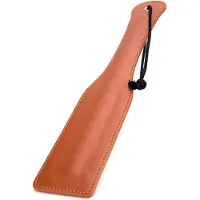 Dreamtoys Blaze elite paddle Cognac Vegan leren - Bruin