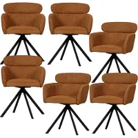Woood eetkamerstoel (set van 6) Fenne