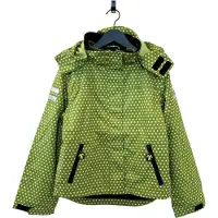 Ducksday – jas – 3-in- 1 jas - regenjas - waterdicht - unisex – Groen - maat 140/146 - 10/12 jaar