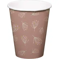 Folat - Bekers (papier) - blooming baby girl - 250 ml - 8 stuks