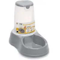 Stefanplast Voer dispenser 3,5 liter Grijs